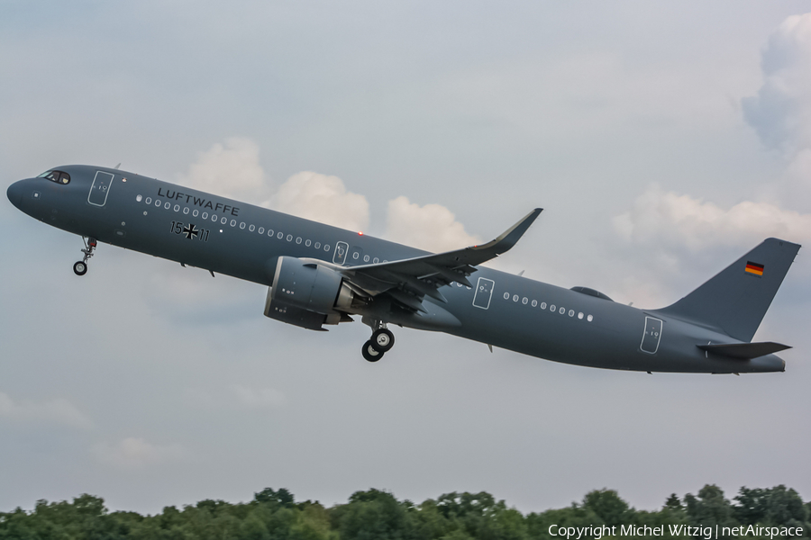 German Air Force (Luftwaffe) Airbus A321-251NX (1511) | Photo 522311