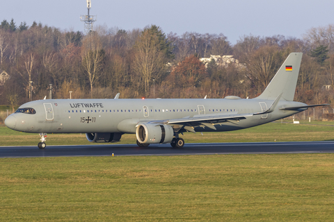 German Air Force Airbus A321-251NX (1511) at  Hamburg - Fuhlsbuettel (Helmut Schmidt), Germany