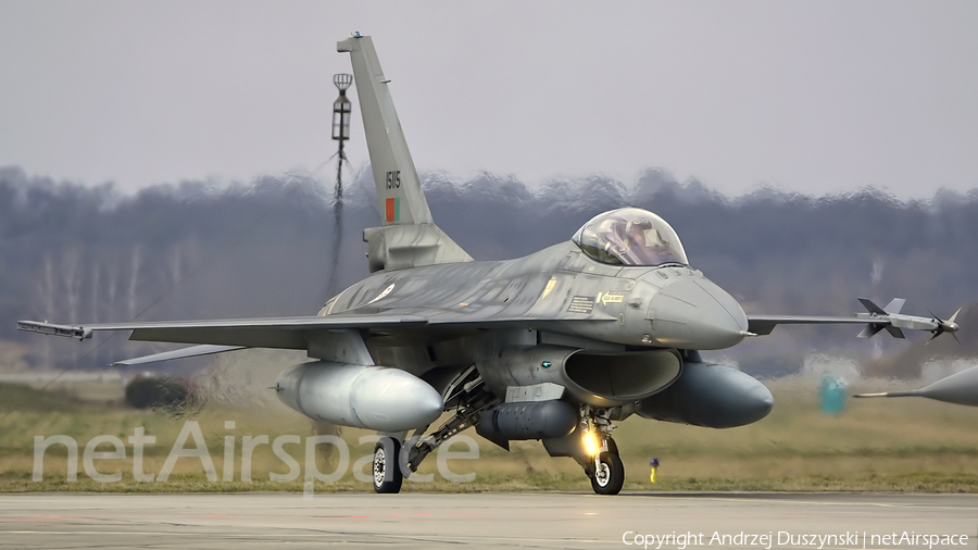 Portuguese Air Force (Força Aérea Portuguesa) General Dynamics F-16AM Fighting Falcon (15115) | Photo 305467