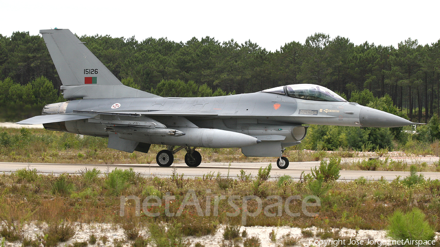 Portuguese Air Force (Força Aérea Portuguesa) General Dynamics F-16AM Fighting Falcon (15126) | Photo 526997