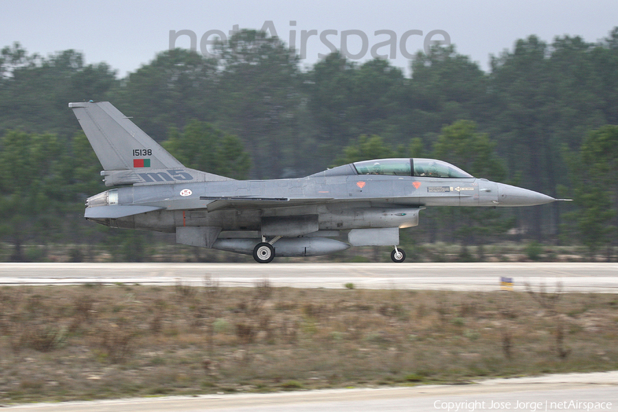 Portuguese Air Force (Força Aérea Portuguesa) General Dynamics F-16BM Fighting Falcon (15138) | Photo 526383