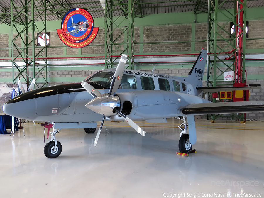 Dominican Republic Air Force (Fuerza Aerea Dominicana) Piper PA-31-350 Navajo Panther (1539) | Photo 271519