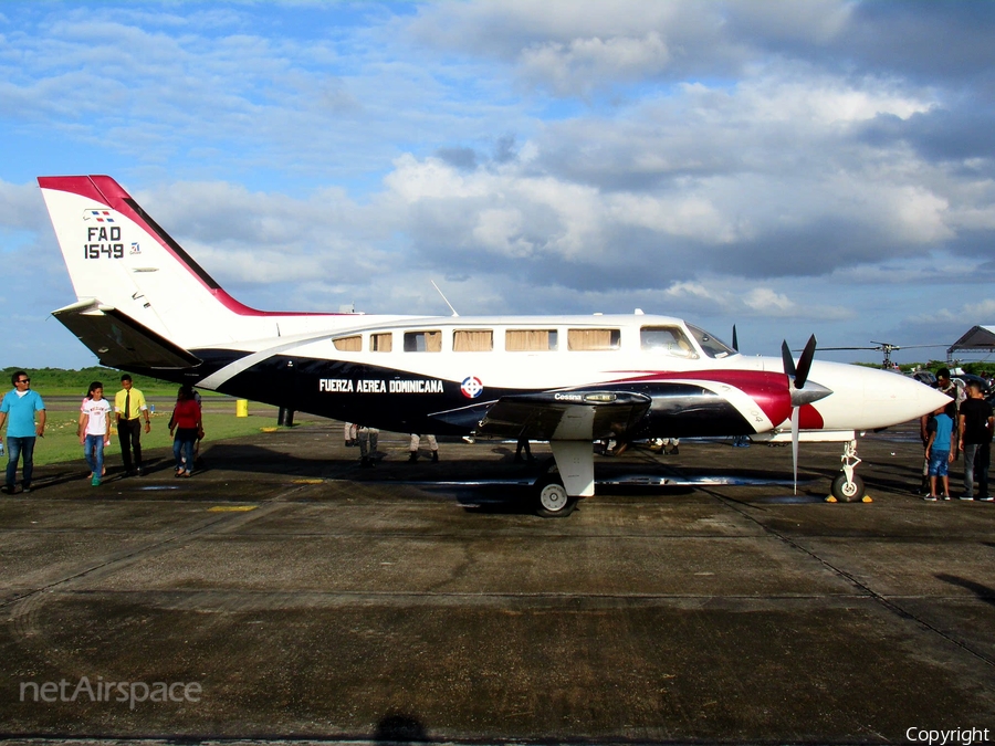 Dominican Republic Air Force (Fuerza Aerea Dominicana) Cessna 404 Titan (1549) | Photo 220119