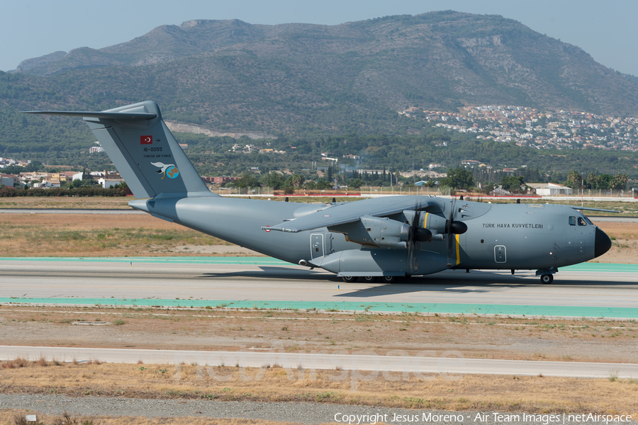 Turkish Air Force (Türk Hava Kuvvetleri) Airbus A400M-180 Atlas (16-0055) | Photo 216023