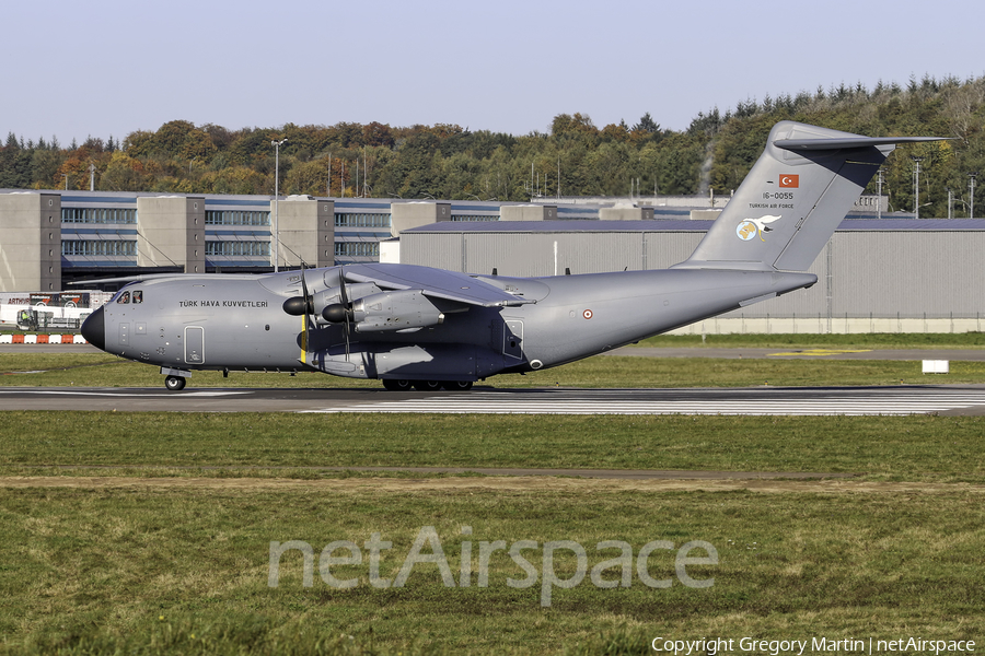 Turkish Air Force (Türk Hava Kuvvetleri) Airbus A400M-180 Atlas (16-0055) | Photo 193158