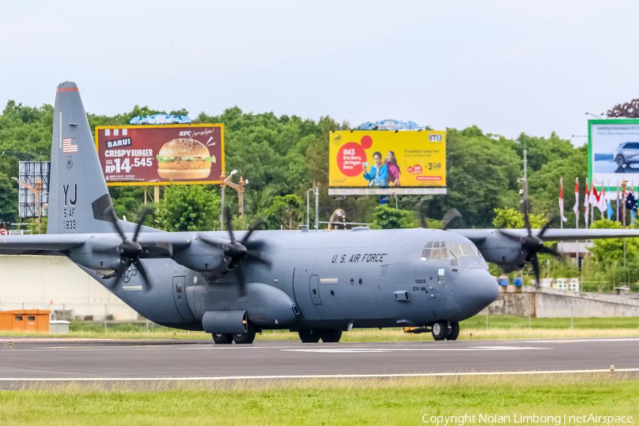 United States Air Force Lockheed Martin C-130J-30 Super Hercules (16-5833) | Photo 537726