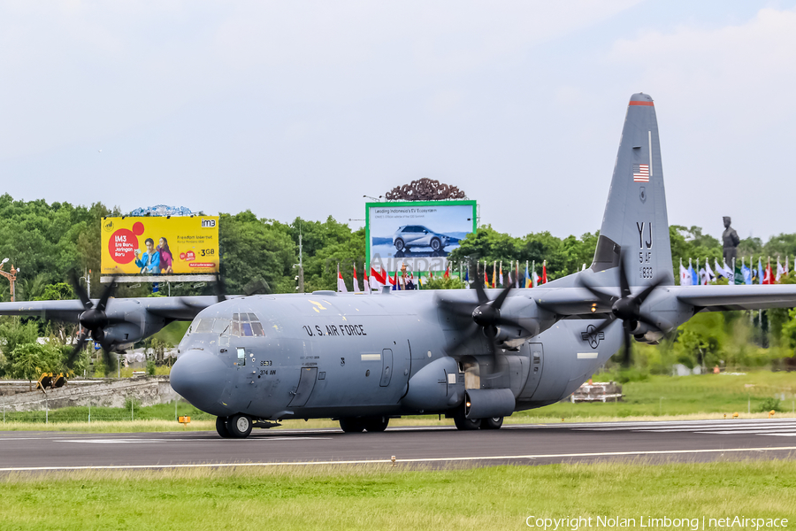 United States Air Force Lockheed Martin C-130J-30 Super Hercules (16-5833) | Photo 537728