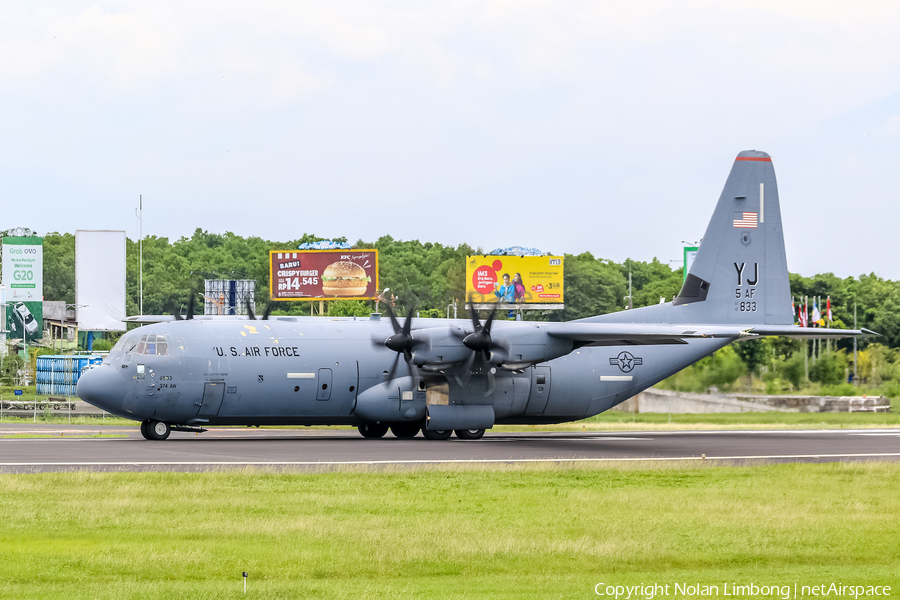 United States Air Force Lockheed Martin C-130J-30 Super Hercules (16-5833) | Photo 537729