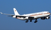 German Air Force (Luftwaffe) Airbus A340-313X (1601) at  Cologne/Bonn, Germany