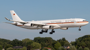 German Air Force (Luftwaffe) Airbus A340-313X (1601) at  Hamburg - Fuhlsbuettel (Helmut Schmidt), Germany