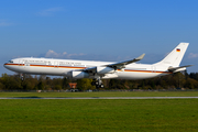 German Air Force (Luftwaffe) Airbus A340-313X (1601) at  Hamburg - Fuhlsbuettel (Helmut Schmidt), Germany