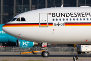 German Air Force Airbus A340-313X (1601) at  Hamburg - Fuhlsbuettel (Helmut Schmidt), Germany