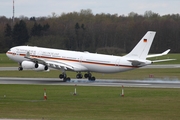 German Air Force Airbus A340-313X (1601) at  Hamburg - Fuhlsbuettel (Helmut Schmidt), Germany