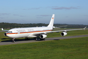 German Air Force Airbus A340-313X (1601) at  Hamburg - Fuhlsbuettel (Helmut Schmidt), Germany