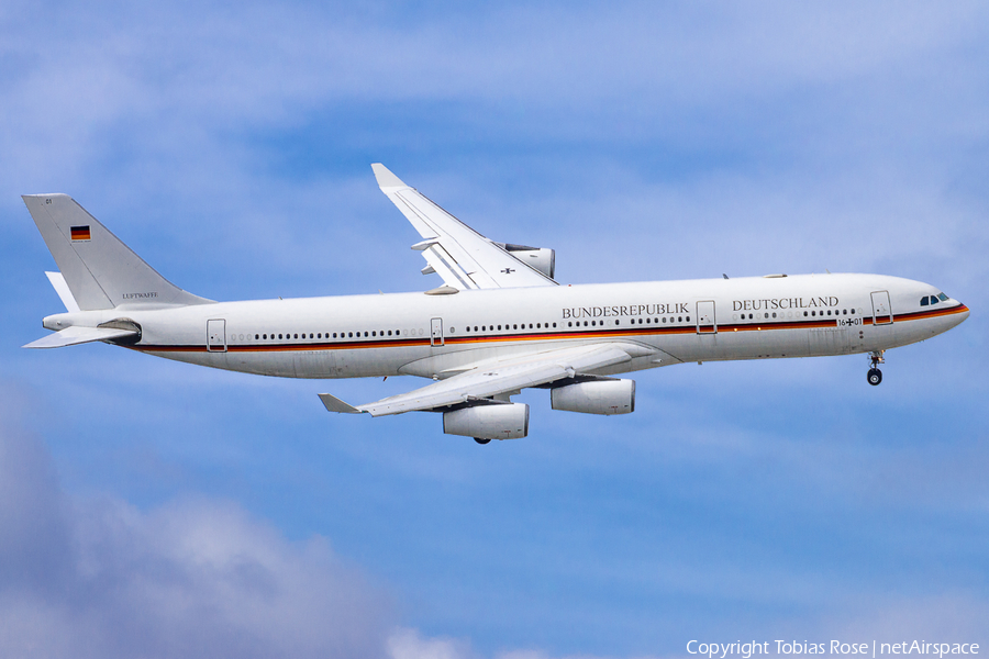 German Air Force (Luftwaffe) Airbus A340-313X (1601) | Photo 360646