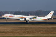 German Air Force (Luftwaffe) Airbus A340-313X (1601) at  Berlin - Tegel, Germany