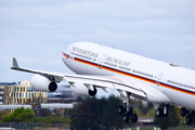 German Air Force (Luftwaffe) Airbus A340-313X (1602) at  Hamburg - Fuhlsbuettel (Helmut Schmidt), Germany