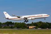 German Air Force (Luftwaffe) Airbus A340-313X (1602) at  Hamburg - Fuhlsbuettel (Helmut Schmidt), Germany