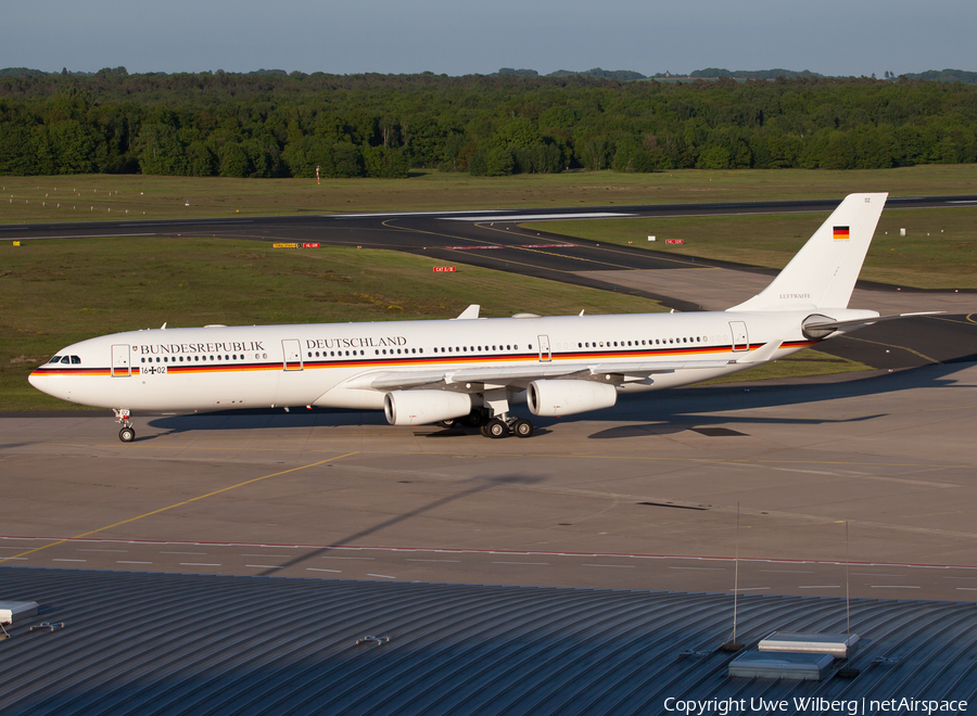 German Air Force (Luftwaffe) Airbus A340-313X (1602) | Photo 76011