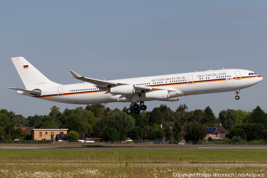 German Air Force (Luftwaffe) Airbus A340-313X (1602) | Photo 389974