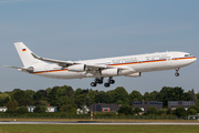 German Air Force (Luftwaffe) Airbus A340-313X (1602) at  Hamburg - Fuhlsbuettel (Helmut Schmidt), Germany