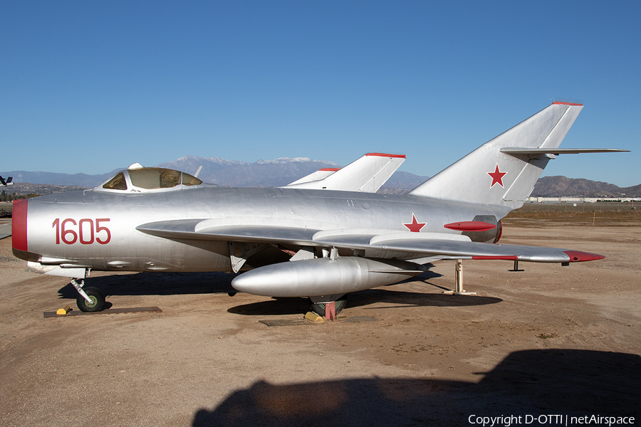 Soviet Union Air Force PZL-Mielec Lim-5 (MiG-17F) (1605 RED) | Photo 545969