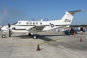 United States Navy Beech UC-12B Huron (161504) at  Jacksonville - NAS, United States