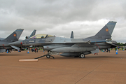 Romanian Air Force (Forțele Aeriene Române) General Dynamics F-16AM Fighting Falcon (1616) at  RAF Fairford, United Kingdom