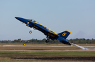 United States Navy McDonnell Douglas F/A-18A Hornet (162437) at  Ellington Field - JRB, United States
