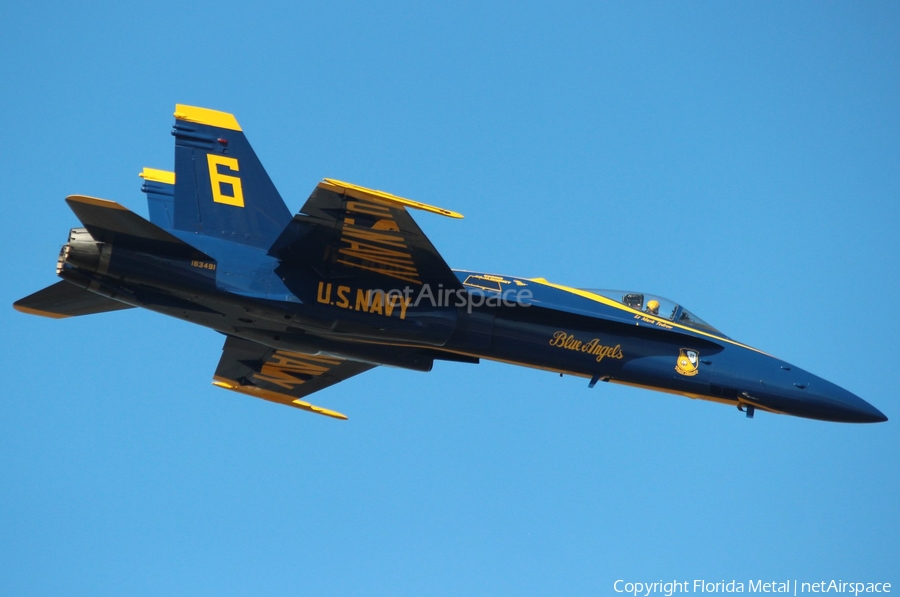 United States Navy McDonnell Douglas F/A-18C Hornet (163491) | Photo 433975