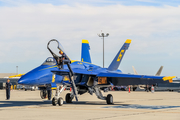 United States Navy McDonnell Douglas F/A-18C Hornet (163768) at  San Francisco - International, United States