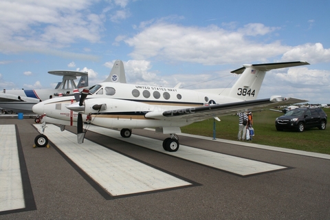 United States Navy Beech UC-12M Huron (163844) at  Lakeland - Regional, United States