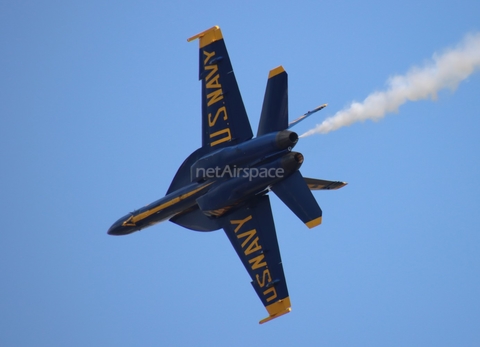 United States Navy Boeing F/A-18E Super Hornet (165665) at  Lakeland - Regional, United States