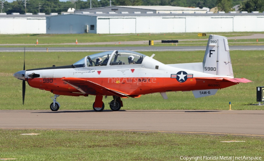 United States Navy Raytheon T-6A Texan II (165980) | Photo 541492