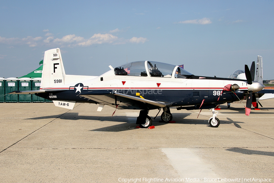 United States Navy Raytheon T-6A Texan II (165981) | Photo 163859