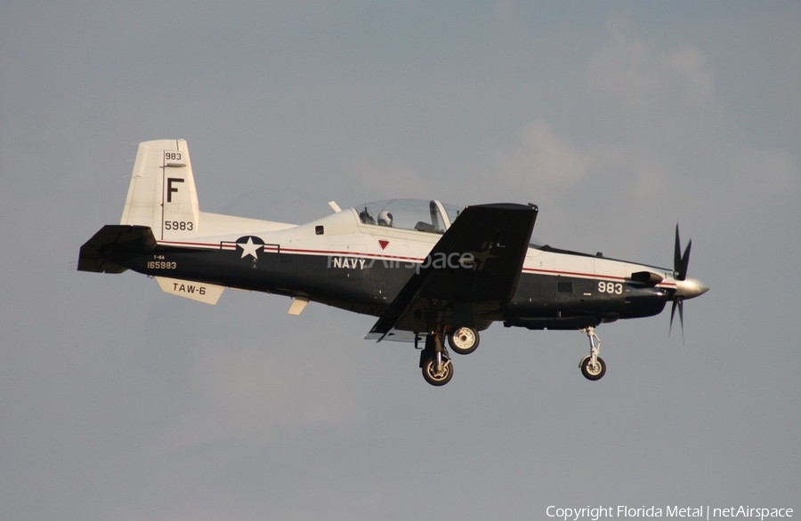 United States Navy Raytheon T-6A Texan II (165983) | Photo 492904