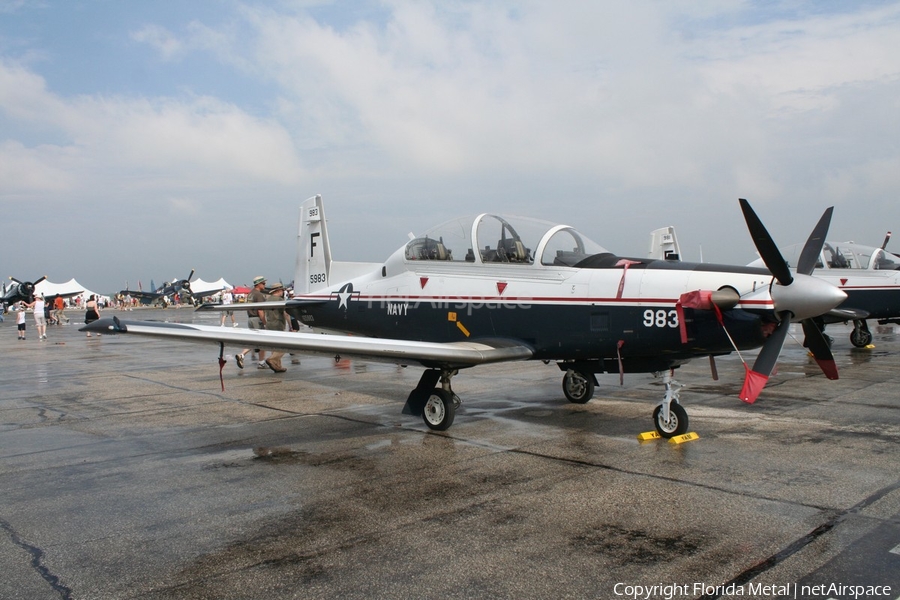 United States Navy Raytheon T-6A Texan II (165983) | Photo 492905