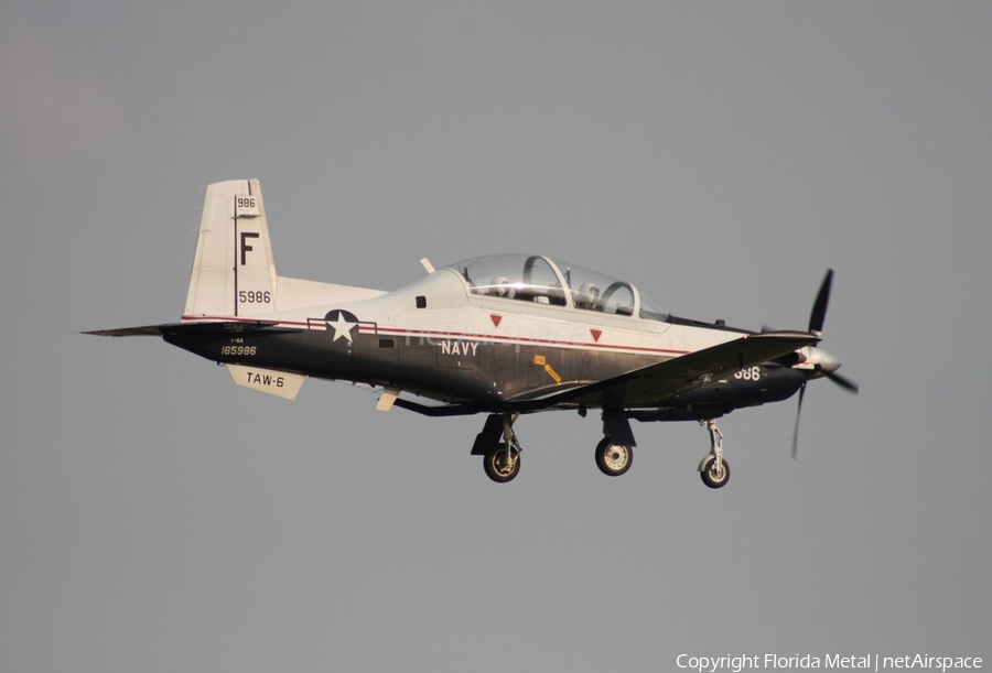 United States Navy Raytheon T-6A Texan II (165986) | Photo 492907