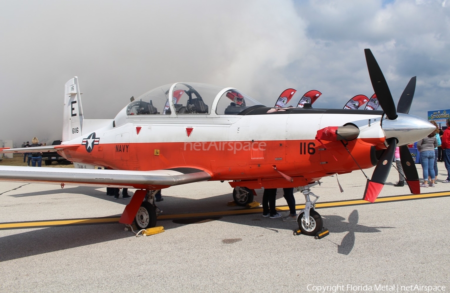 United States Navy Raytheon T-6B Texan II (166116) | Photo 374962