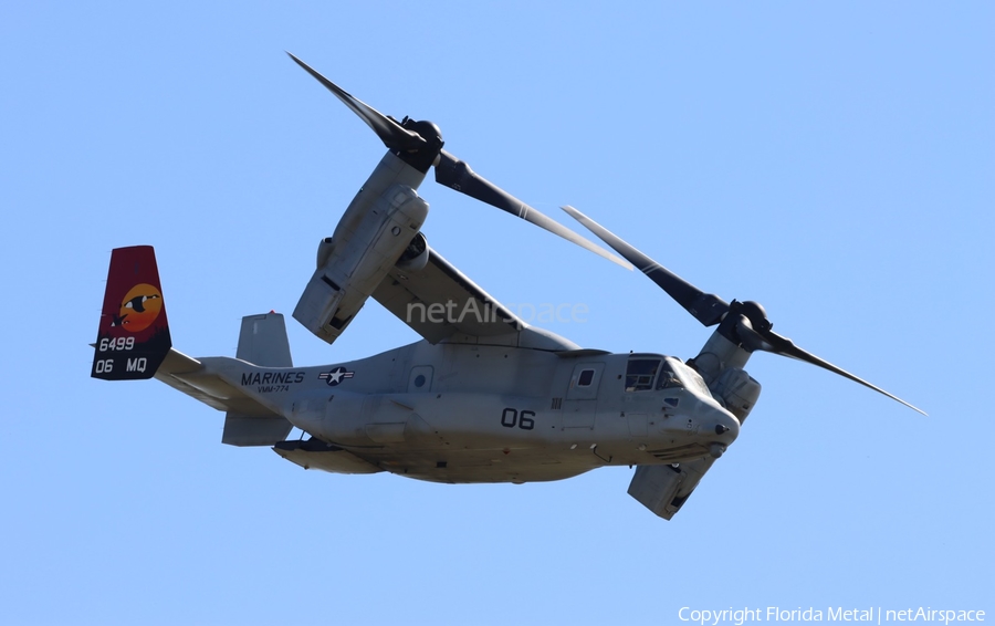United States Marine Corps Boeing MV-22B Osprey (166499) | Photo 493139