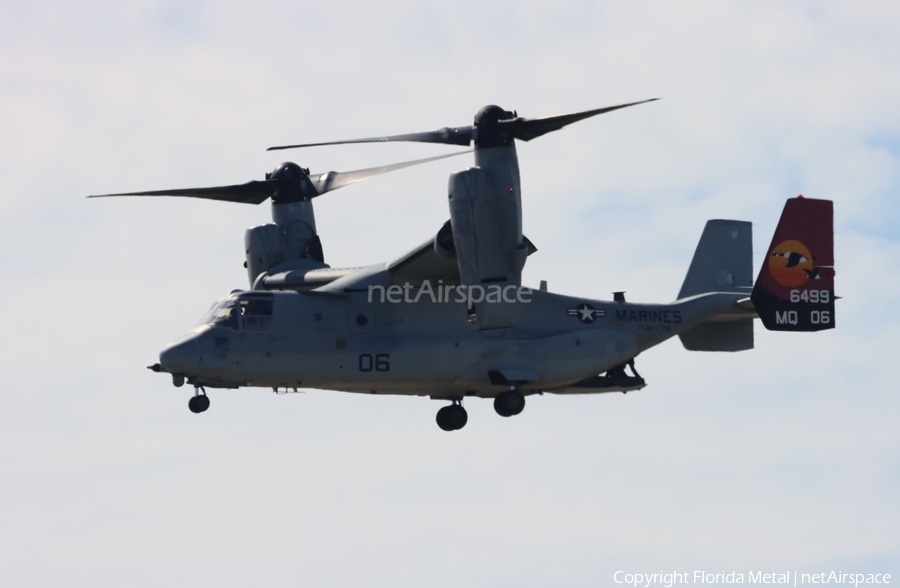 United States Marine Corps Boeing MV-22B Osprey (166499) | Photo 493140