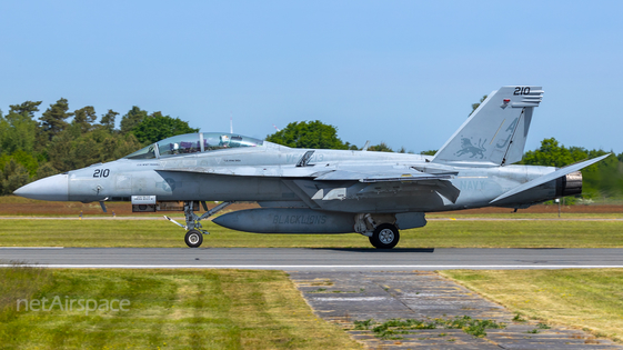 United States Navy Boeing F/A-18F Super Hornet (166636) at  Hohn - NATO Flugplatz, Germany