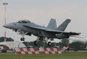 United States Navy Boeing F/A-18F Super Hornet (166790) at  RAF Fairford, United Kingdom