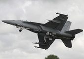 United States Navy Boeing F/A-18F Super Hornet (166790) at  RAF Fairford, United Kingdom