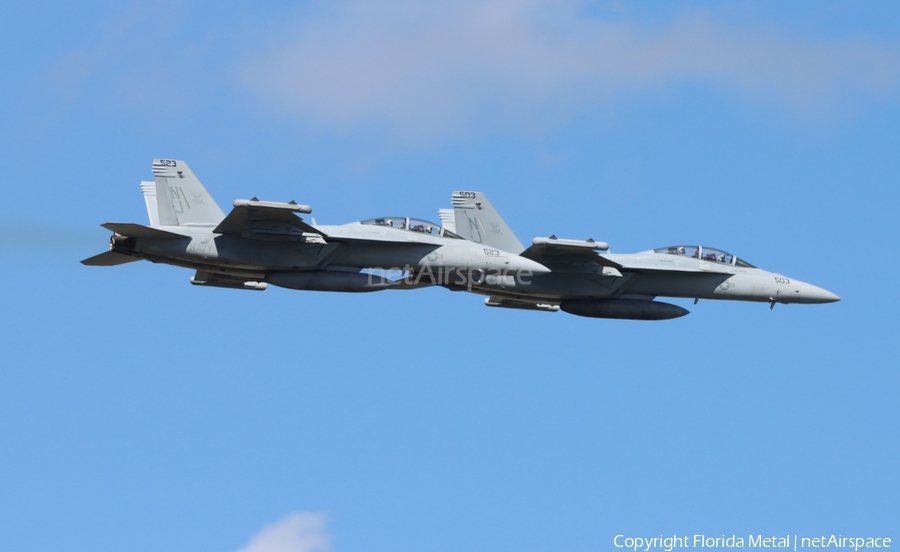 United States Navy Boeing EA-18G Growler (168261) | Photo 541527