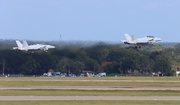 United States Navy Boeing EA-18G Growler (168261) at  Orlando - Sanford International, United States