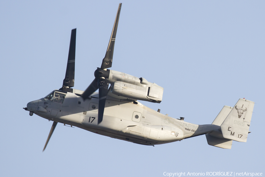 United States Marine Corps Boeing MV-22B Osprey (168615) | Photo 199027