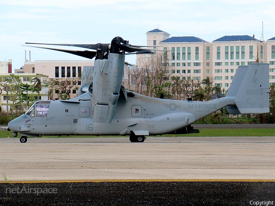 United States Marine Corps Boeing MV-22B Osprey (168653) | Photo 193830