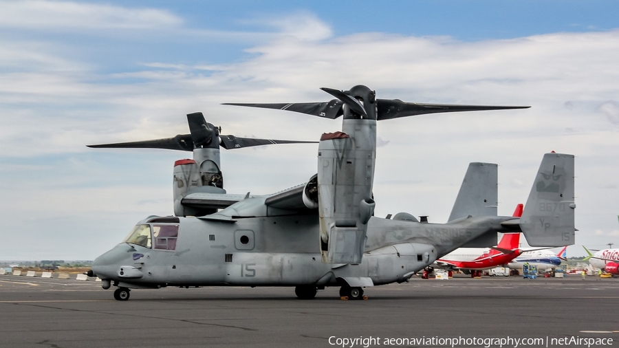 United States Marine Corps Boeing MV-22B Osprey (168670) | Photo 528502