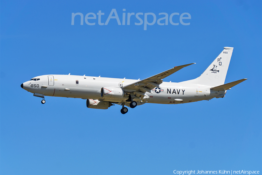 United States Navy Boeing P-8A Poseidon (168850) | Photo 524846